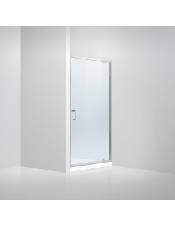 Душевая дверь в нишу Dusel FА-516, 100 см, стекло прозрачное
