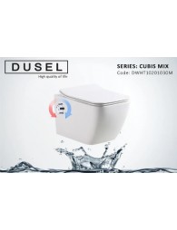 Унитаз со смесителем и сиденьем Slim Soft-Close DUSEL CUBIS Mix DWHT10201030М
