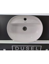 Раковина накладная Dusel Torino 510161W, 51х39 см